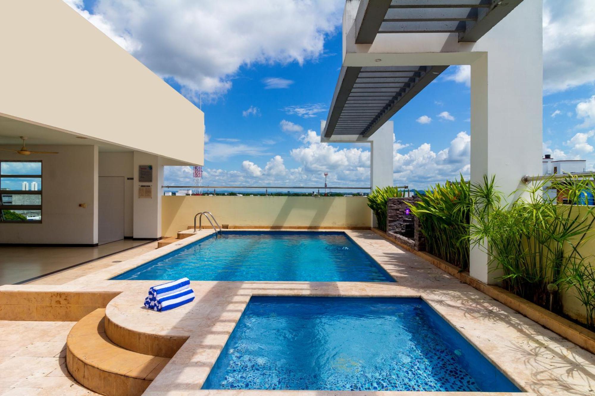 Hotel Baroca Monteria Bagian luar foto
