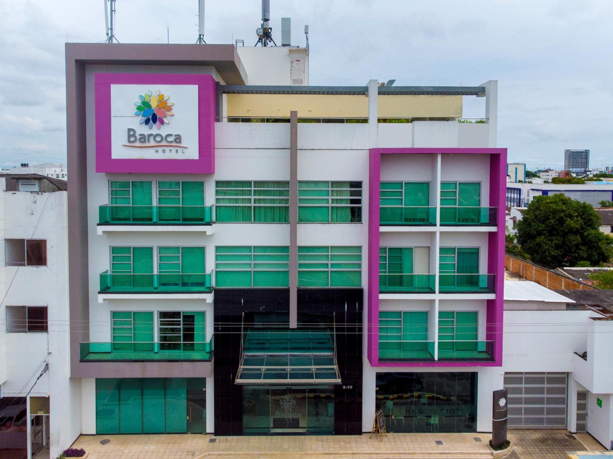 Hotel Baroca Monteria Bagian luar foto