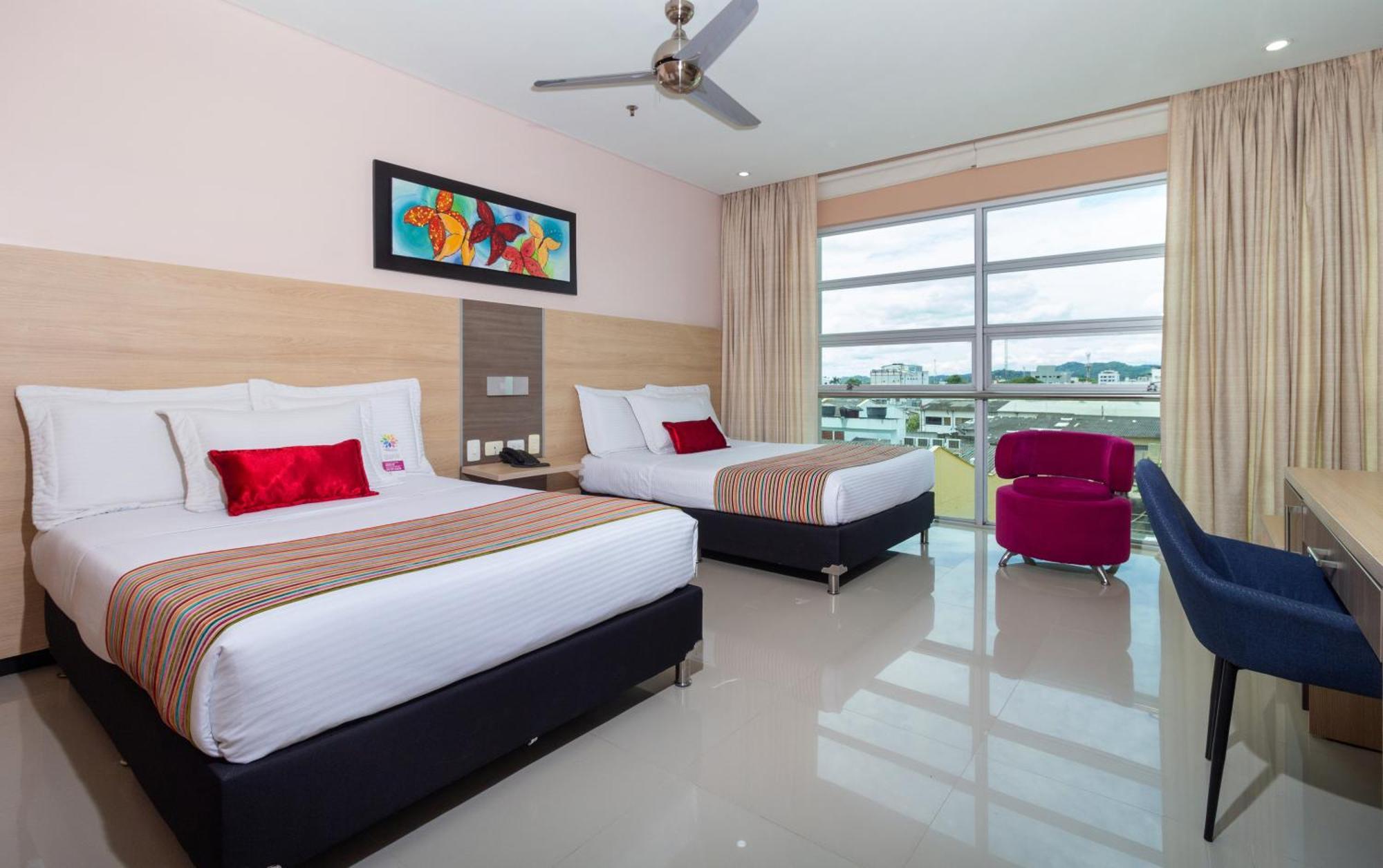 Hotel Baroca Monteria Bagian luar foto